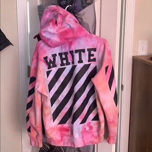Custom OffWhite hoodie size medium